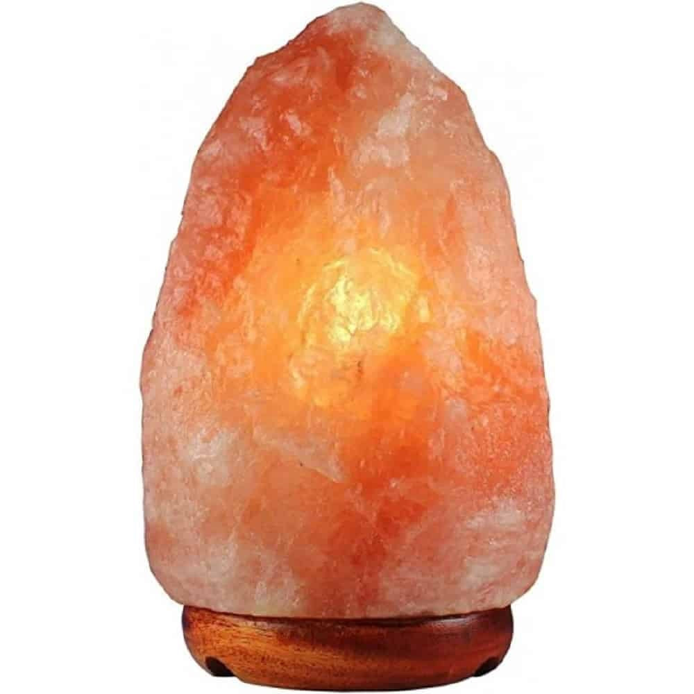 Himalayan Crystal Salt Lamp Large with Bulb and Power Cable