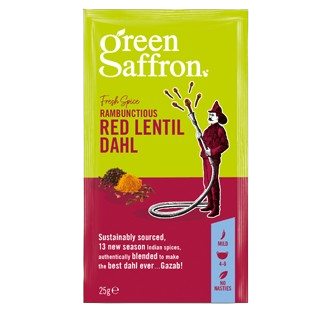 Green Saffron Rambunctious Red Lentil Dahl 25g