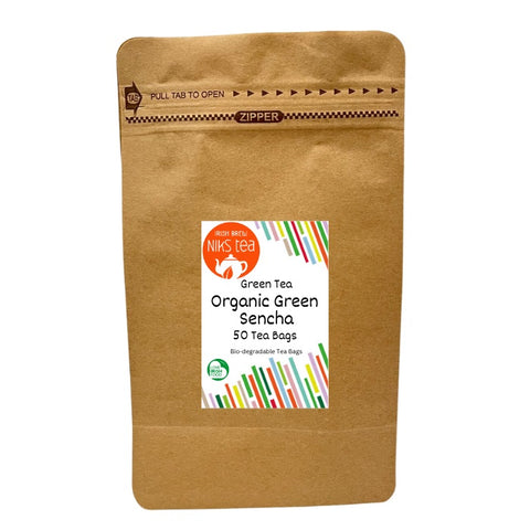 Niks Tea Organic Green Sencha 80g
