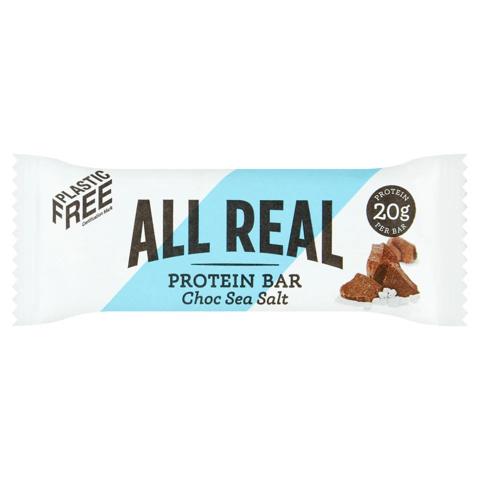 All Real Chocolate Sea Salt Protein Bar 25g