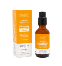 Somega Liposomal Vitamin D3 & K2 Oral Spray 60ml