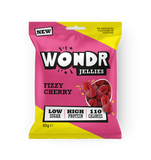 Wondr Jellies Fizzy Cherry 50g - Low Sugar High Protein Sweets