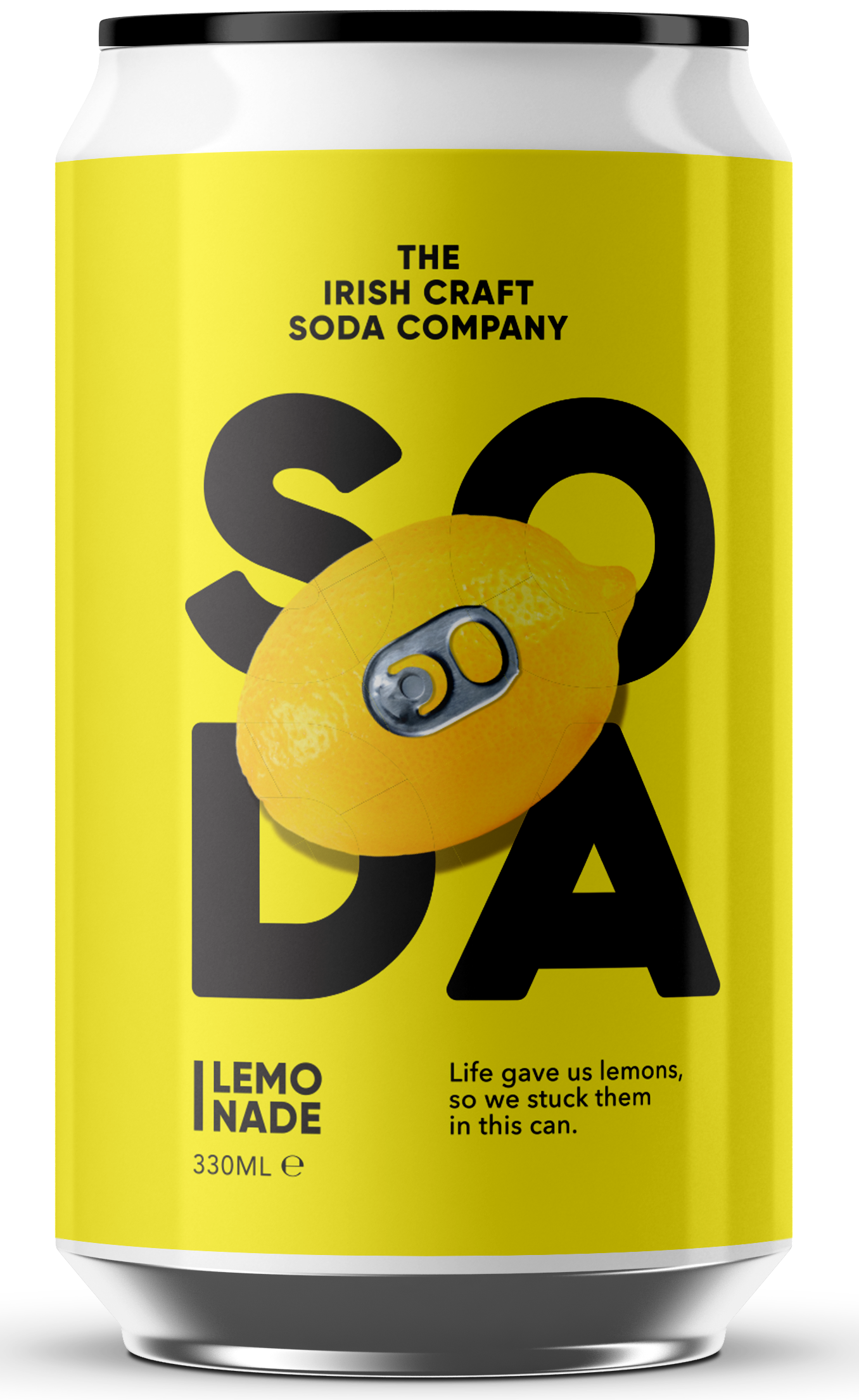 Irish Craft Soda Rock Lemonade 330ml
