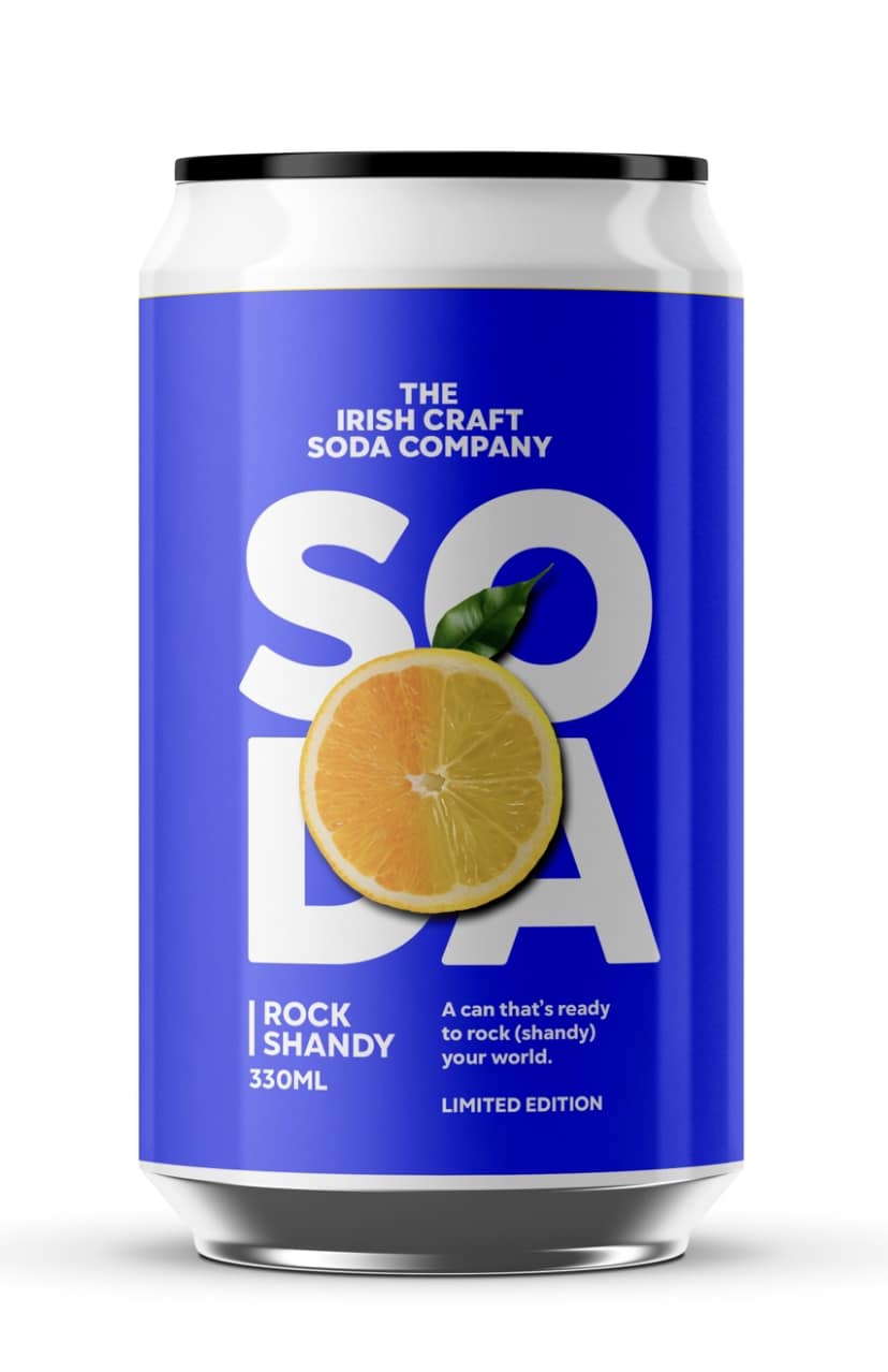 Irish Craft Soda Rock Shandy 330ml