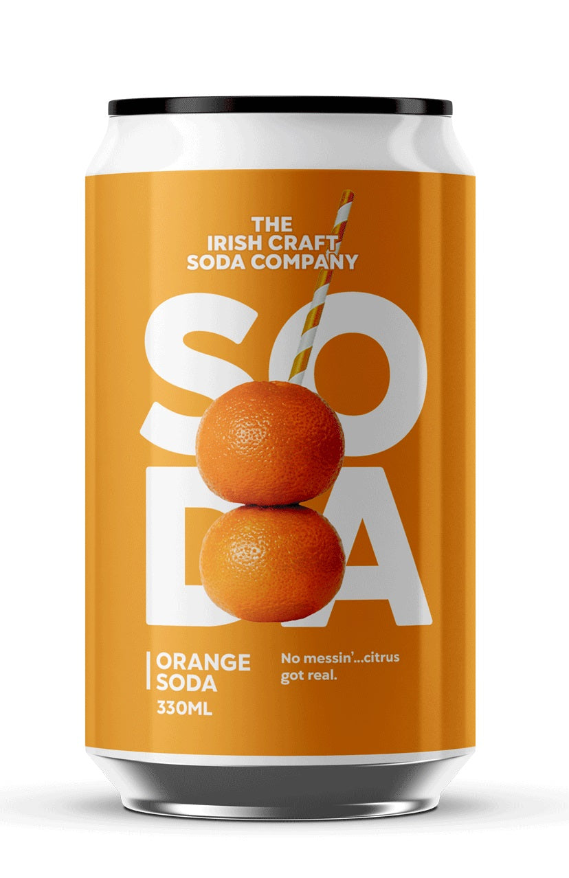 Irish Craft Soda Orange Soda 330ml