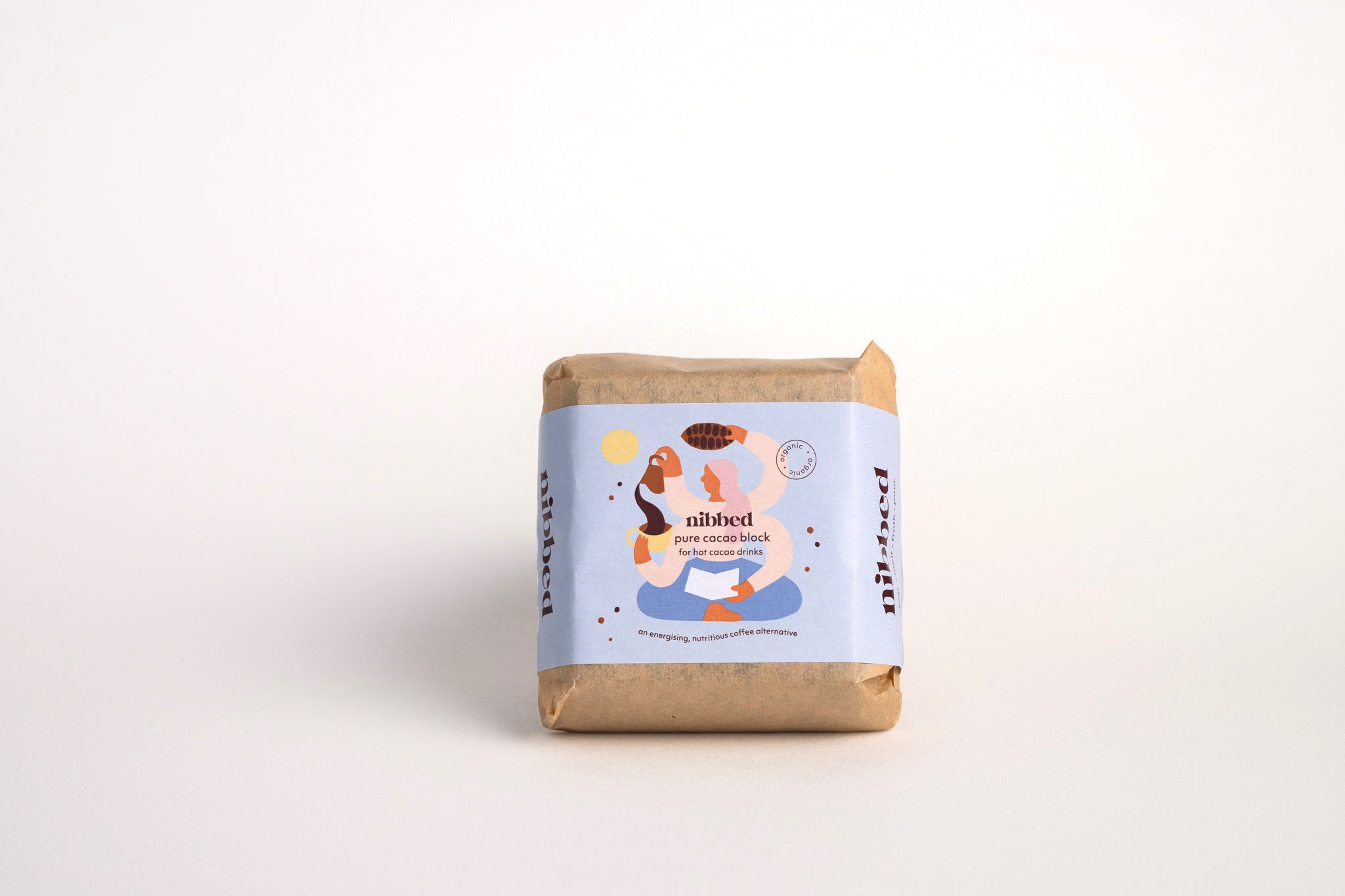 Nibbed Cacao Pure Cacao Block 200g