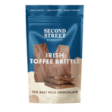 Second Street Bakeshop Sea Salt Toffee Brittle Milk Chocolate 90g