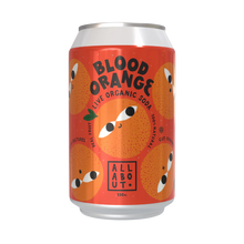 All About Kombucha Organic Blood Orange Live Soda 330ml
