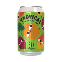 All About Kombucha Organic Tropical Live Soda 330ml