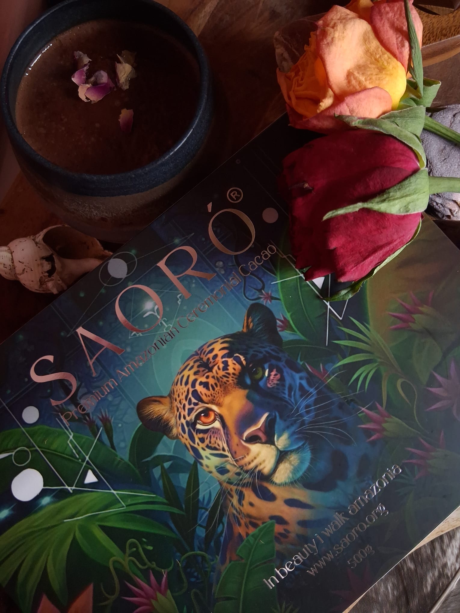 Saoro Premium Amazonian Ceremonial Cacao 250g