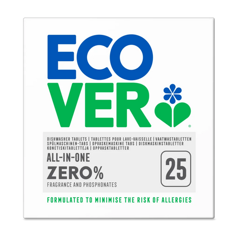 Ecover Dish Washer Tablets Zero 25 x 20g tablets