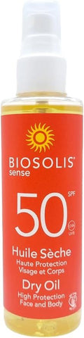 Biosolis Sense Dry Sun Oil SPF50 150ml