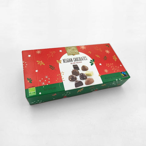 Belvas Organic Christmas Assorted Chocolates 100g Gluten Free