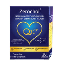 Zerochol Premium Coenzyme Q10 with Vitamin B1 and B2 30tabs