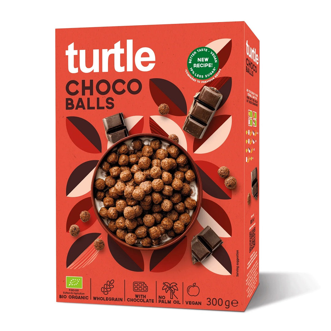 Turtle Organic Chocoballs 300g