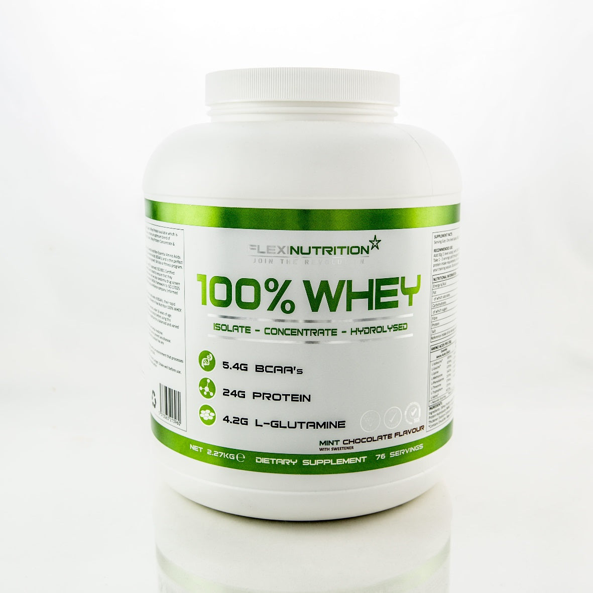 Flexi Nutrition Whey Mint Chocolate 2.27Kg