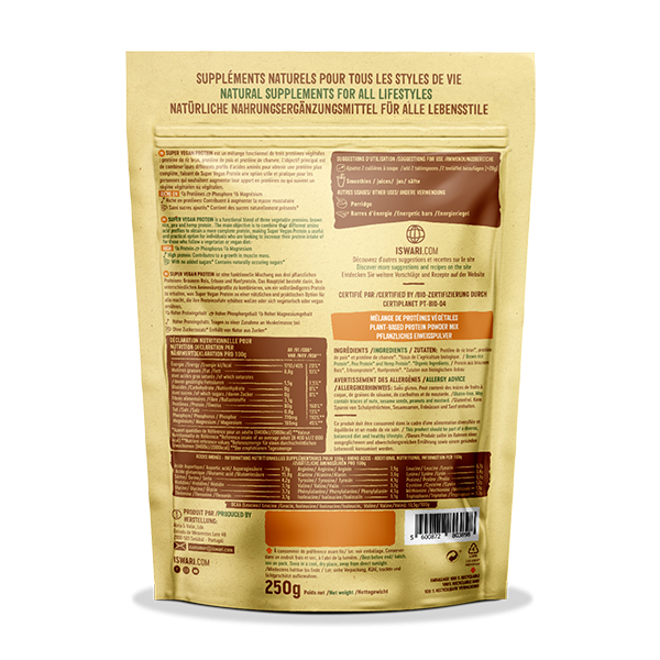 Iswari Organic Super Vegan Protein 250g