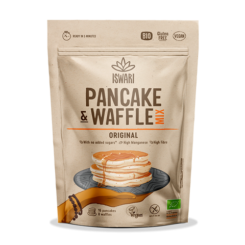 Iswari Organic Pancake Waffle Mix Original 400g