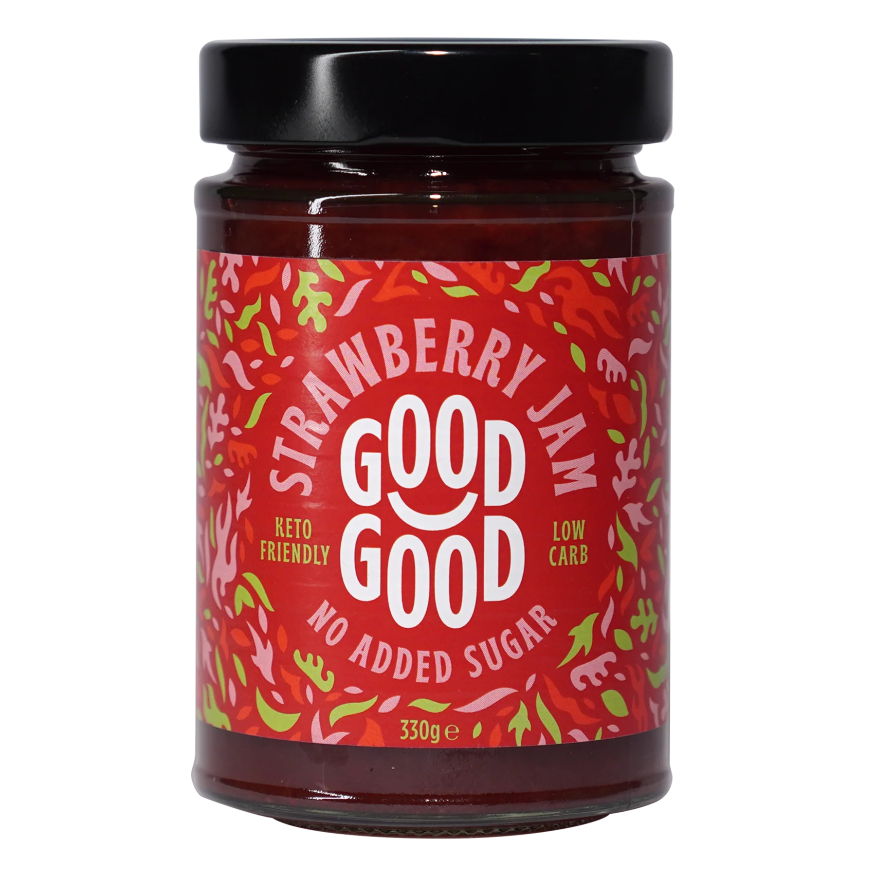 Good Good Strawberry Jam - NAS - Keto Friendly 330g
