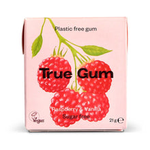 True Gum	 Raspberry & Vanilla Chewing Gum 20g