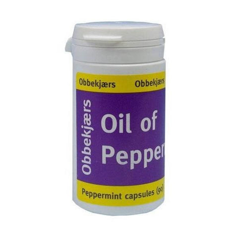 Obbekjaers Peppermint Capsules 90Caps