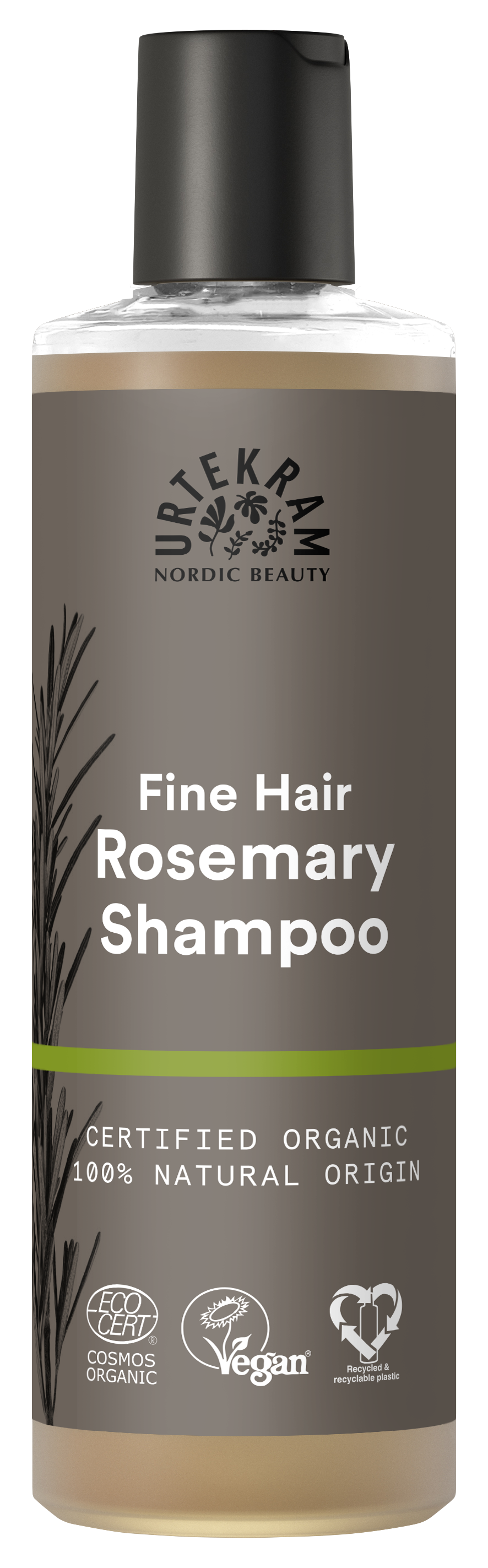 Urtekram Organic Rosemary Shampoo for Fine Hair 500ml
