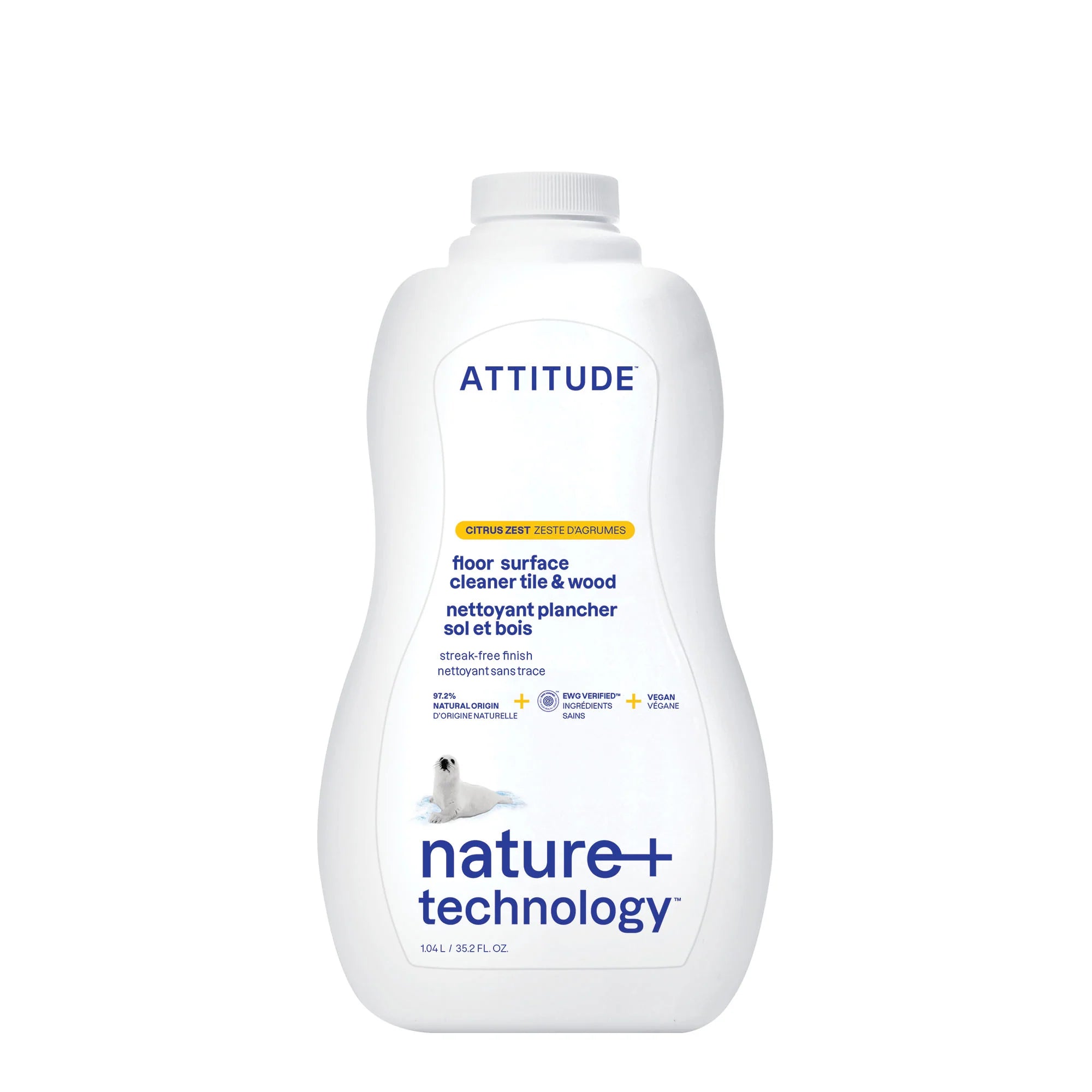 Attitude Floor Surface Cleaner Tiles & Wood 1.04 Litres