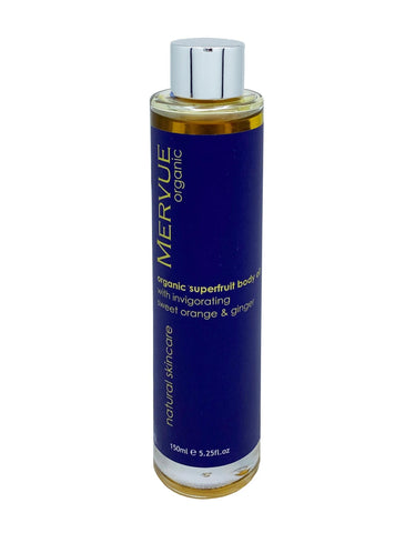 Mervue Skincare Superfruit Body Oil with Sweet Orange & Ginger 100ml