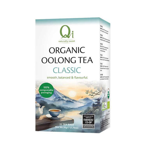 Qi Organic Oolong Tea 25 Bags