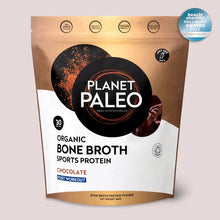 Planet Paleo Organic Bone Broth Sport Protein Chocolate 480g