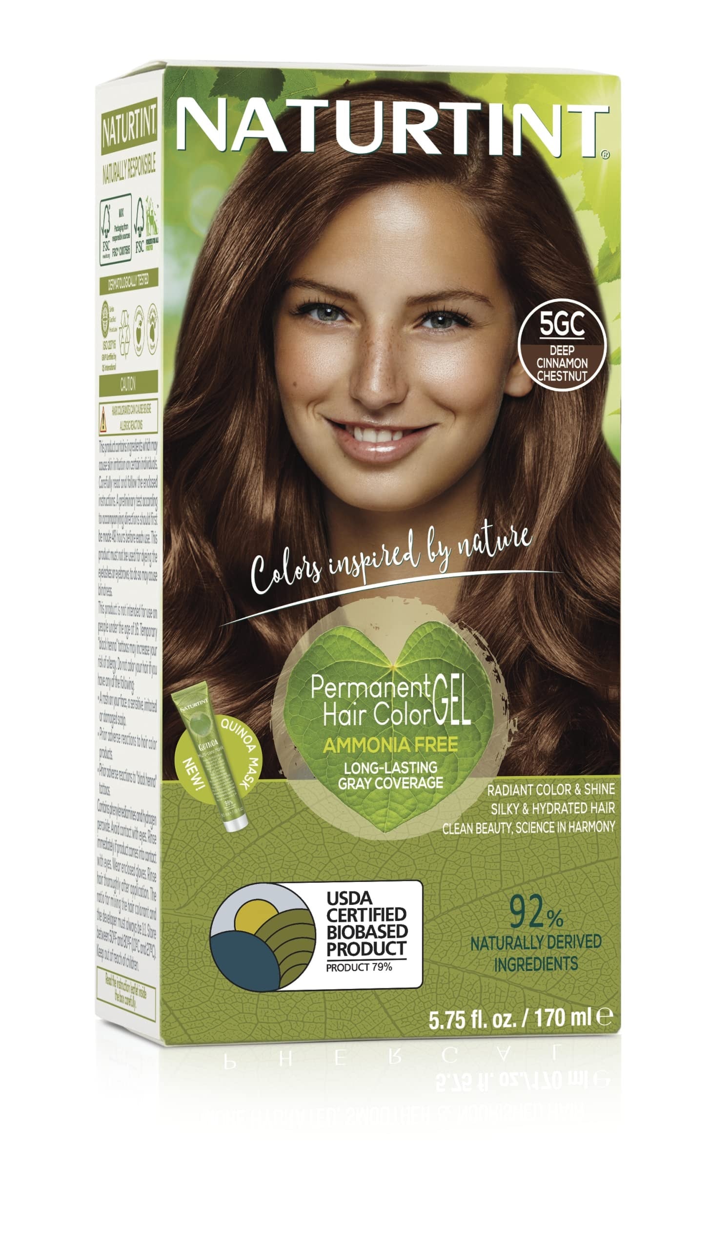 Naturtint Permanent 5GC Deep Cinnamon Chestnut