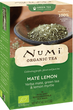 Numi Organic Yerba Mate, Lemon Myrtle & Green Tea 18 bags