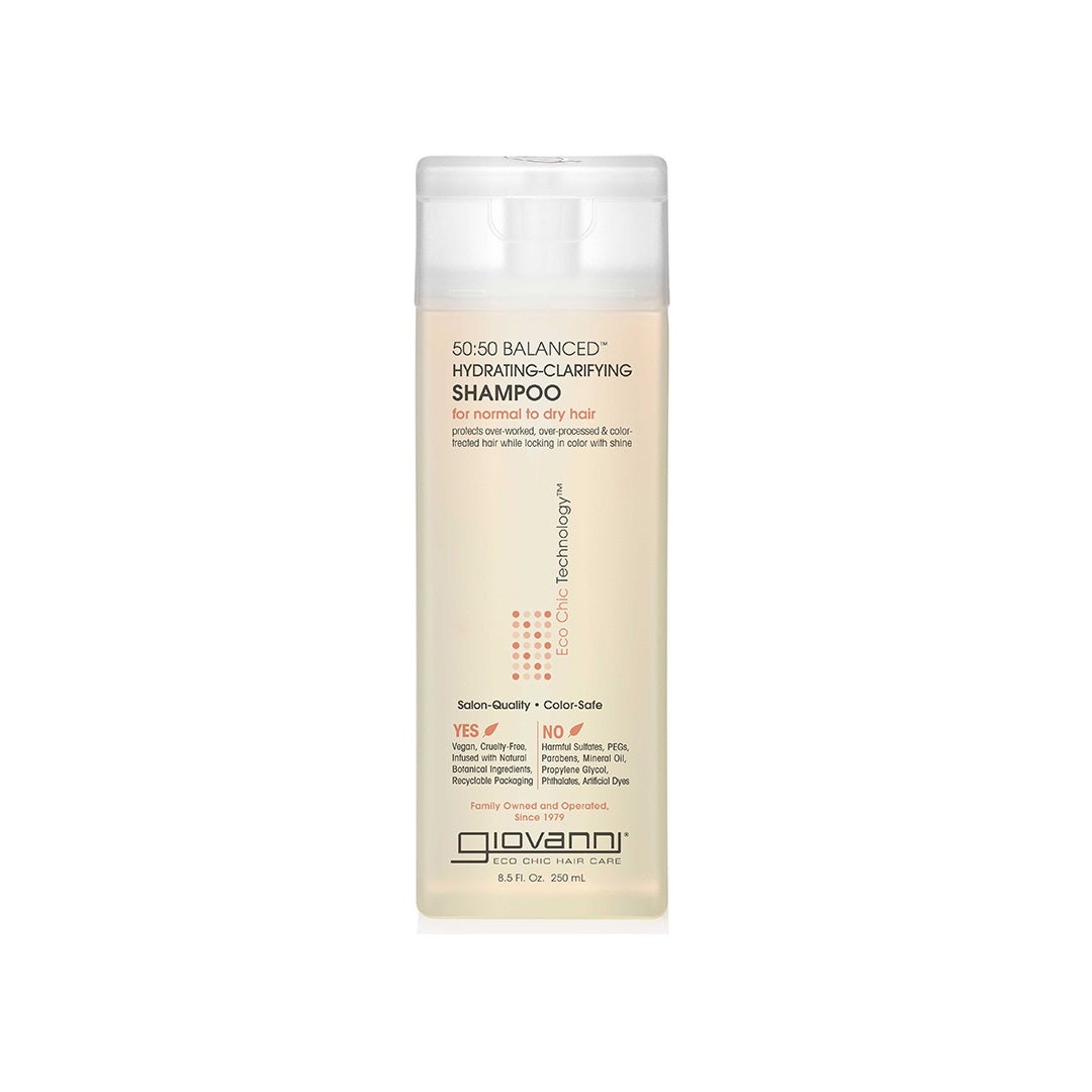 Giovanni 50:50 Balanced Hydrating Clarifying Shampoo 250ml