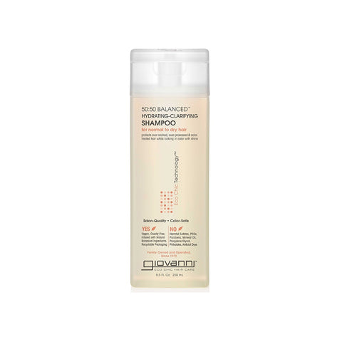Giovanni 50:50 Balanced Hydrating Clarifying Shampoo 250ml