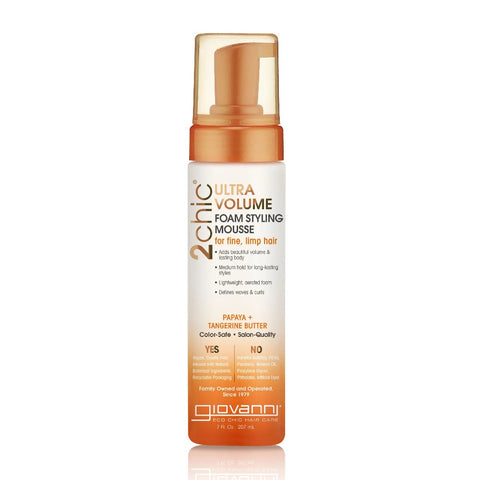 Giovanni 2Chic Ultra-Volume Foam Styling Mousse 207ml 7fl oz