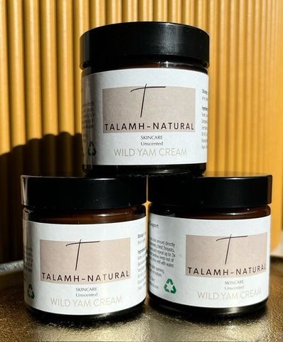Talamh Natural Wild Yam Unscented Cream 60ml