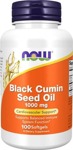 Now Foods Black Cumin Seed Oil 1000mg 100 Caps