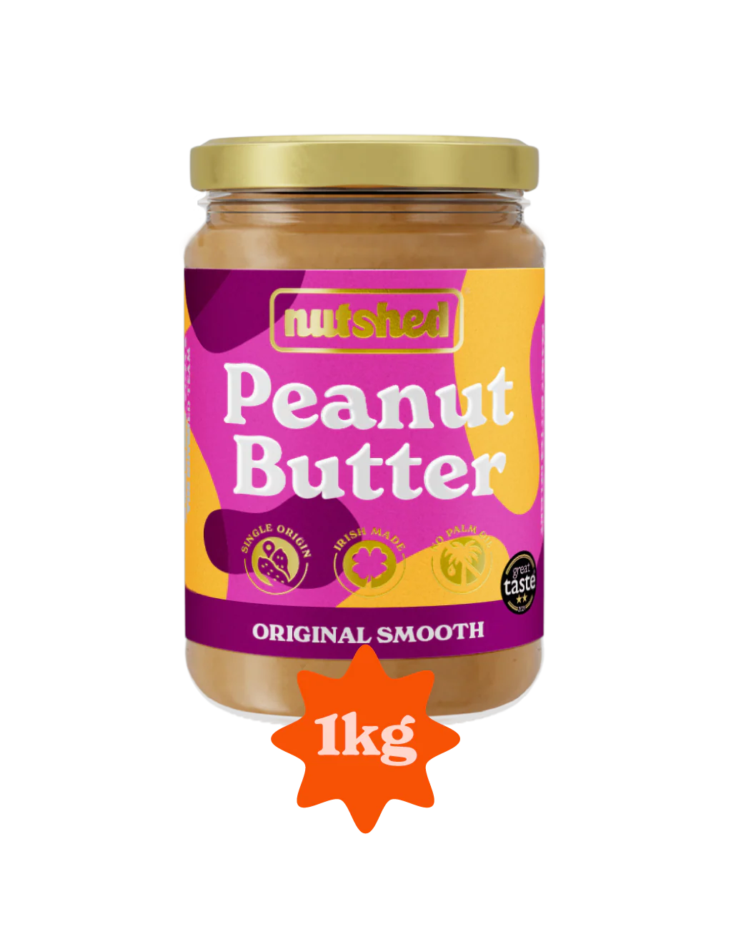 NutShed Original Smooth Peanut Butter 1kg