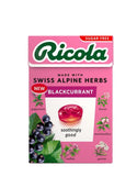 Ricola Blackcurrant Sugar Free 45g