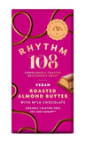 Rhythm 108 Organic Choc Tablet - Roasted Almond 100g GF Vegan