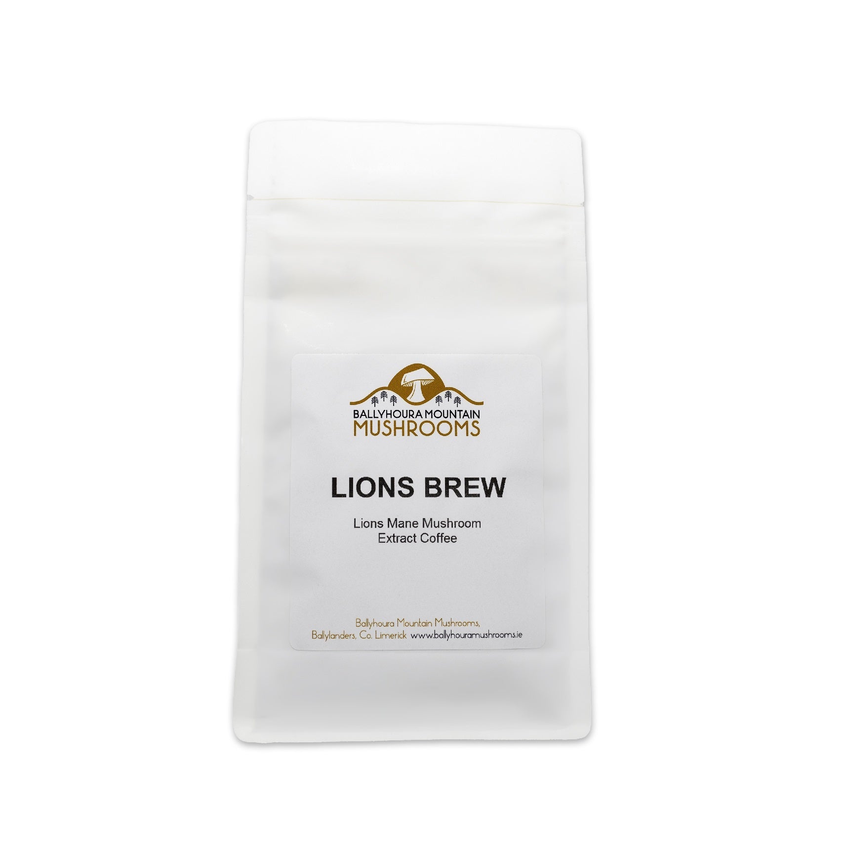 Ballyhoura Lions Brew Lions Mane Mushroom Extract Coffee 200g