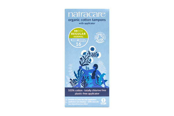 Natracare Organic Tampons Regular Cotton Applicator
