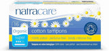 Natracare Cotton Applicator Tampons Super 16Pce