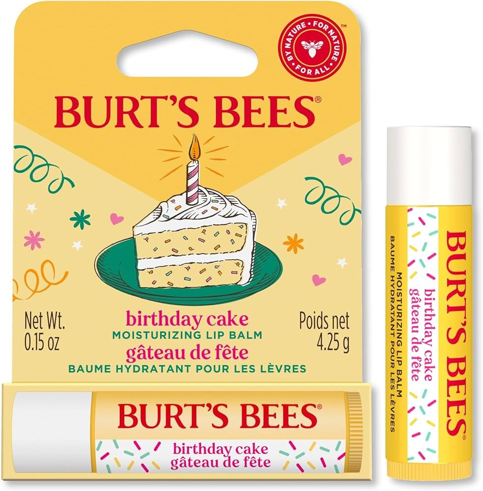 Burts Bees Birthday Cake Lip Balm Tube 4.25g