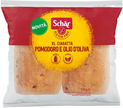 Schär Ciabatta XL Tomato Olive 170g gluten free
