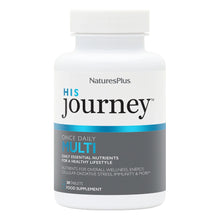 Natures Plus His Journey Once Daily Multi 30 Tabs
