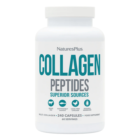 Natures Plus Collagen Peptides 240 Capsules
