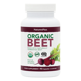 Natures Plus Organic Beetroot Capsules 90Capsules