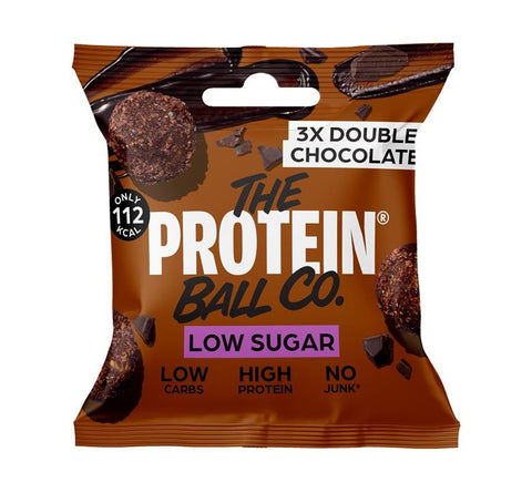 The Protein Ball Co Keto Low Sugar Double Chocolate Balls 25g Gluten Free