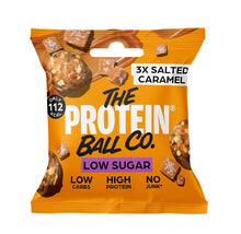 The Protein Ball Co. Salted Caramel Blondies Keto Balls -Plant Based 25g